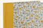Preview: Folder blue yellow,"Mitzi", yellow linen